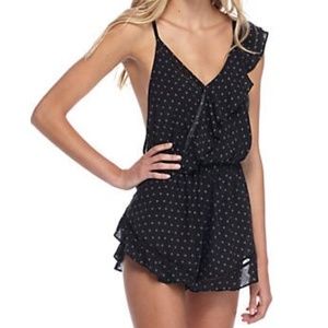 Free People One Of These Days Romper Cut Outs